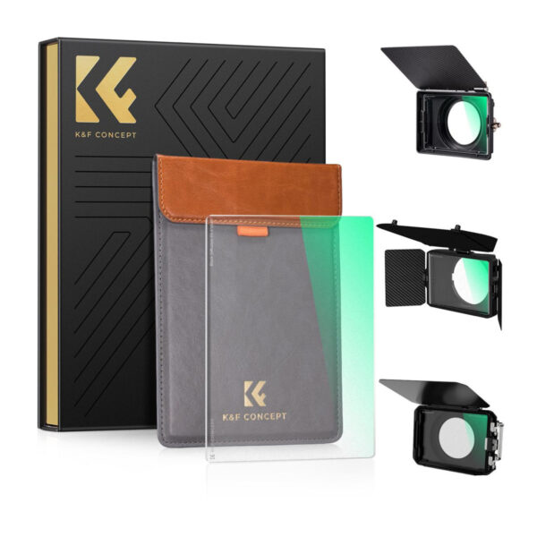 K&F Concept Black Mist 1/4 4×5.65" Square Cinema Filter Slim HD Multi-Coated (KF01.2451)