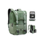K&F Concept Camera Backpack 20 L Urban Wander 01 - Light green | K&F Concept Travel Camera Bag (KF13.087AV9)