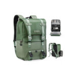 K&F Concept Camera Backpack 20 L Urban Wander 01 - Light green | K&F Concept Travel Camera Bag (KF13.087AV9)