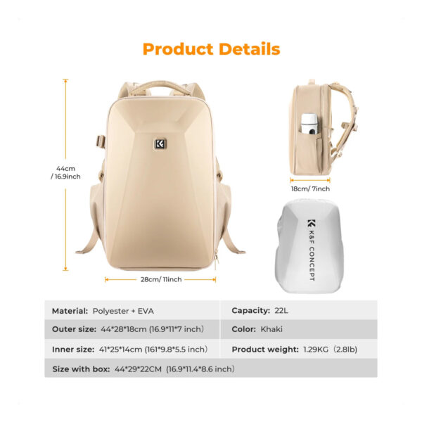 K&F Concept Camera Backpack for Professionals Photographers (KF13.134V1)