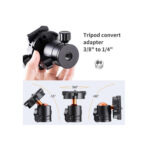 K&F Concept Camera Tripod Ball Head with Quick Release & Spirit Level (KF31.029V3)