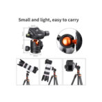 K&F Concept Camera Tripod Ball Head with Quick Release & Spirit Level (KF31.029V3)