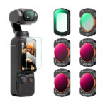 K&F Concept DJI Osmo Pocket 3 - 6-in-1 Magnetic Filter Set (UV, CPL, ND/PL) (SKU.2149)