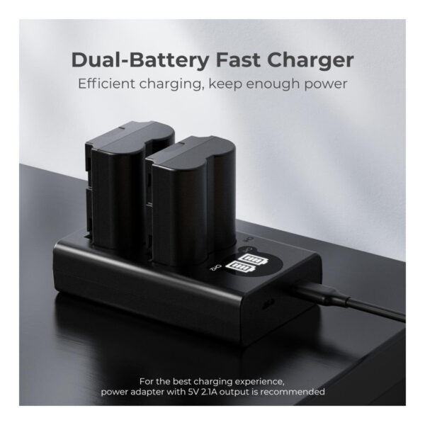K&F Concept Dual Battery Charger NP-W235 (KF-28.0019V1)