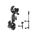 K&F Concept Dual Super Clamp 360° Ball Head Handlebar Mount (KF31.204S2)