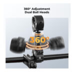 K&F Concept Dual Super Clamp 360° Ball Head Handlebar Mount (KF31.204S2)
