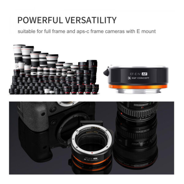 K&F Concept EF/EF-S to EOS R Lens Mount Adapter (KF06.467)
