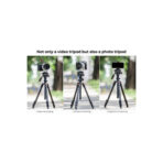 K&F Concept Lightweight Video Tripod O234AO+BV01 Smartphone Clamp (KF09.115V1)