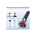 K&F Concept Magnetic Metal Phone Mount Cold Shoe Rotatable (KF31.196)