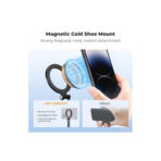 K&F Concept Magnetic Metal Phone Mount Cold Shoe Rotatable (KF31.196)