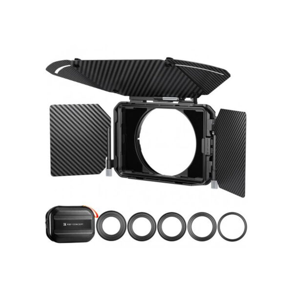 K&F Concept Matte Box Kit 4×5.65" Filter 67-95mm Adapters (2322V1)
