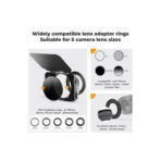 K&F Concept Matte Box Kit 4×5.65" Filter 67-95mm Adapters (2322V1)