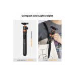 K&F Concept MS08 62” Tripod Phone Selfie Stick with Bluetooth Remote + GoPro Adapter (KF09.127)