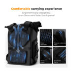 K&F Concept Nature Wander11 20L Camera Backpack - Black, Waterproof Travel Photography Bag with 15.6" Laptop Sleeve, Tripod Holder & Expandable Storage (KF13.173)