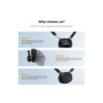 K&F Concept Neck Mount Air Cushion Hands-Free POV Vlogging 1/4" Adapter (KF12.0015)