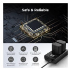 K&F Concept NP-FZ100 Battery Charger with LCD for Sony Alpha Cameras (KF28.0010V1)