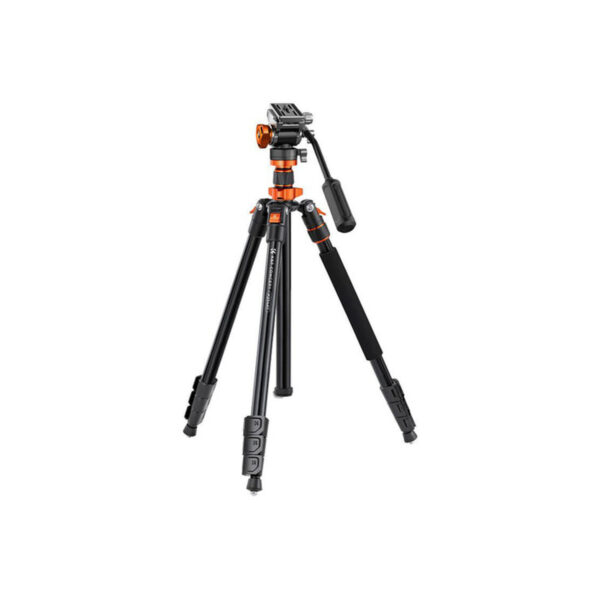 K&F Concept Professional Video Tripod with Fluid Head FH-03 (KF09.136)