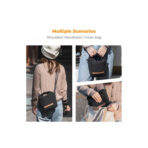 K&F Concept Small Camera Sling Bag Lightweight Crossbody & Inner Liner Camera Bag Black (KF13.168V2)