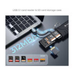 K&F Concept USB 3.1 UHS-II High-Speed Card Reader & Storage Case (KF31.190)