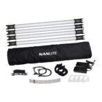 Nanlite PavoTube 15C 77cm RGBW LED Tube with Internal Battery 4 Light Kit