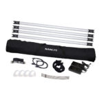 Nanlite PavoTube 30C 4 120cm RGBW LED Tube with Internal Battery 4 Light Kit