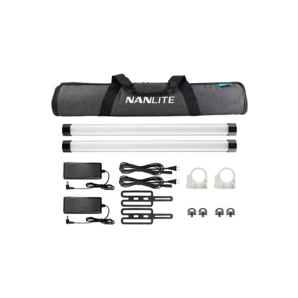 Nanlite PavoTube II 15X RGB LED Pixel Tube Light 2-Light Kit