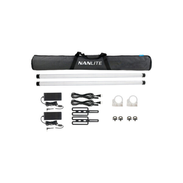 Nanlite PavoTube II 30X RGB LED Pixel Tube Light 2-Light Kit