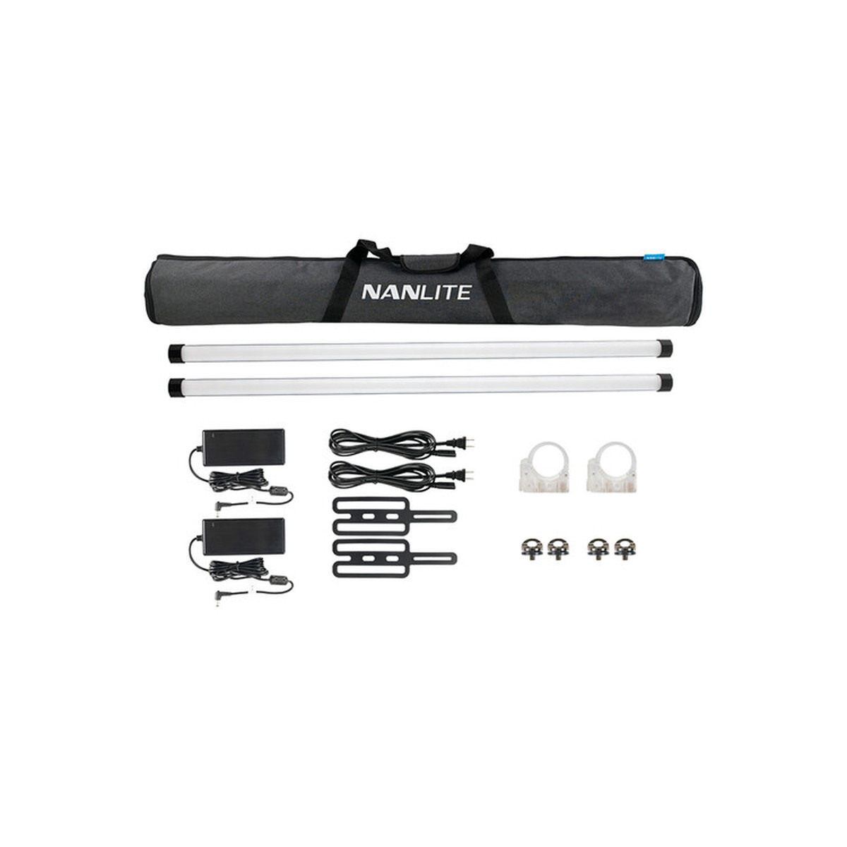 Nanlite PavoTube II 30X RGB LED Pixel Tube Light 2-Light Kit 1 Nanlite PavoTube II 30X RGB LED Pixel Tube Light 2-Light Kit