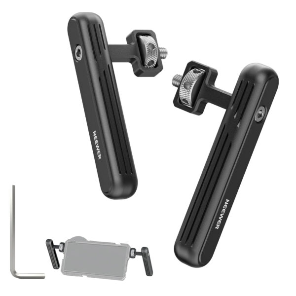 NEEWER Mini Rotatable Dual Handle For Smartphone Video Rig