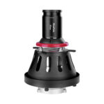 NiceFoto SN-29.Pro NiceFoto Professional Optical Snoot For LED Video Light With Bowens Mount and Canon EF Lens