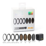NiSi SWIFT FS ND Filter Kit With ND8 (3 Stop) - ND64 (6 Stop) & ND1000 (10 Stop) For 52mm | 55mm | 58mm | 62mm Filter Threads + Case