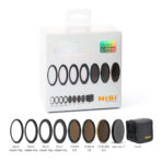 NiSi SWIFT FS ND Filter Kit With ND8 (3 Stop) - ND64 (6 Stop) & ND1000 (10 Stop) For 67mm | 72mm | 77mm | 82mm Filter Threads + Case