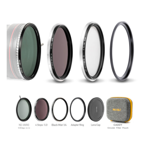 NiSi SWIFT VND Mist Kit 1-9 Stops (82 mm) | Variable ND & Black Mist 1/4