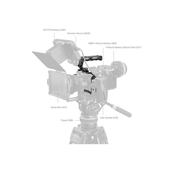 SmallRig Camera Cage with Top Handle for Nikon ZR 5647