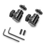 SmallRig Camera Hot Shoe Mount with 1/4″-20 Screw Ball Head (2-Pack) 2059