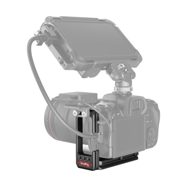 SmallRig L-Bracket for Canon EOS R5 / R6 / R5C - Arca-Swiss Compatible Base & Side Plate with Anti-Twist Design 2976B