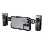 SmallRig Mobile Video Cage Kit (Dual Handheld) for iPhone 14 Pro Max 4078