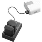 SmallRig NP-FZ100 Kit with 2 Batteries and 2-Bay USB Charger SmallRig NP-FZ100 Camera Battery and Charger Kit 3824B