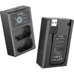 SmallRig NP-FZ100 Kit with 2 Batteries and 2-Bay USB Charger SmallRig NP-FZ100 Camera Battery and Charger Kit 3824B