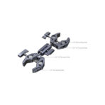 SmallRig Super Clamp with Double Crab-Shaped Clamps 4103B