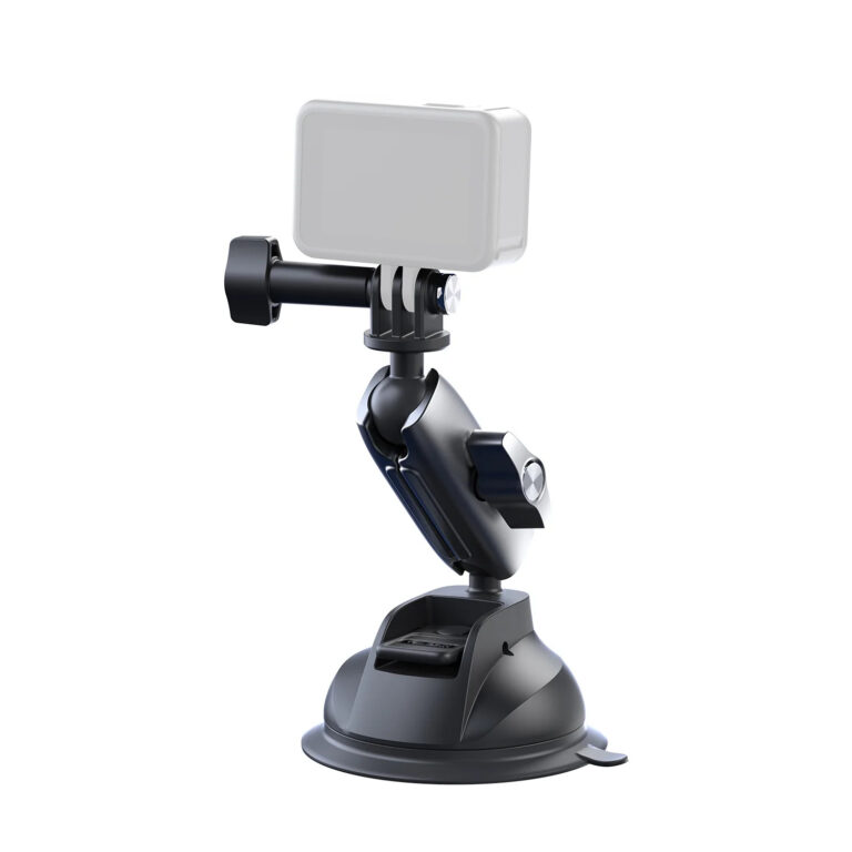 TELESIN Suction Cup Camera Mount with 3-Prong Mount TE-SUC-010