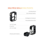 Tilta Camera Cage Horizontal Mounting Kit for DJI Osmo 360 TA-T89-A-B