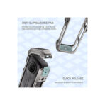 Tilta Full Camera Cage for Insta360 X5 (Titanium Gray) TA-T90-FCC-TG