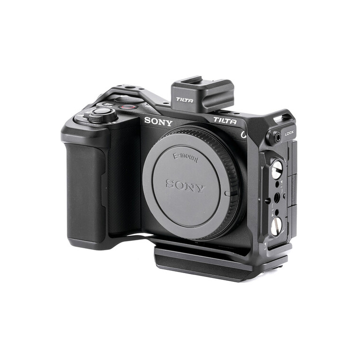 Tilta Full Camera Cage for Sony ZV-E10 II (Black) TA-T69-FCC-B 1 Tilta Full Camera Cage for Sony ZV-E10 II (Black) TA-T69-FCC-B