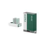 Tilta LP-E17 Kit with 2 Batteries and 2-Bay USB Charger (Forest Green) TBC-E17-A-FG