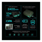 Tilta NP-FZ100 USB-C Battery (2400mAh, Off White) TNP-FZ100-OW