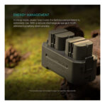 Tilta Portable Charging Station for LP-E6 Batteries (Green) TBC-E6-GN