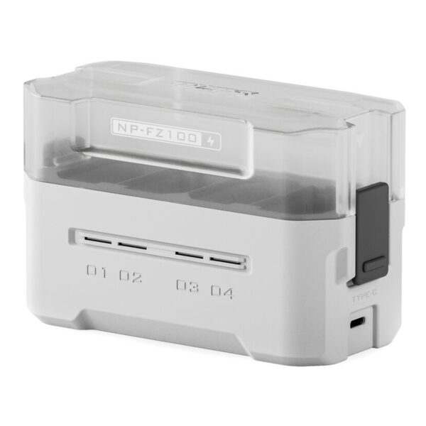 Tilta Portable Charging Station for NP-FZ100 Batteries (Off-White) TBC-FZ100-OW