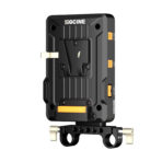 ZGCINE V-Mount Battery Plate with 15mm Rod Clamp and Adjustable Arm (VM-VP1 Kit3)