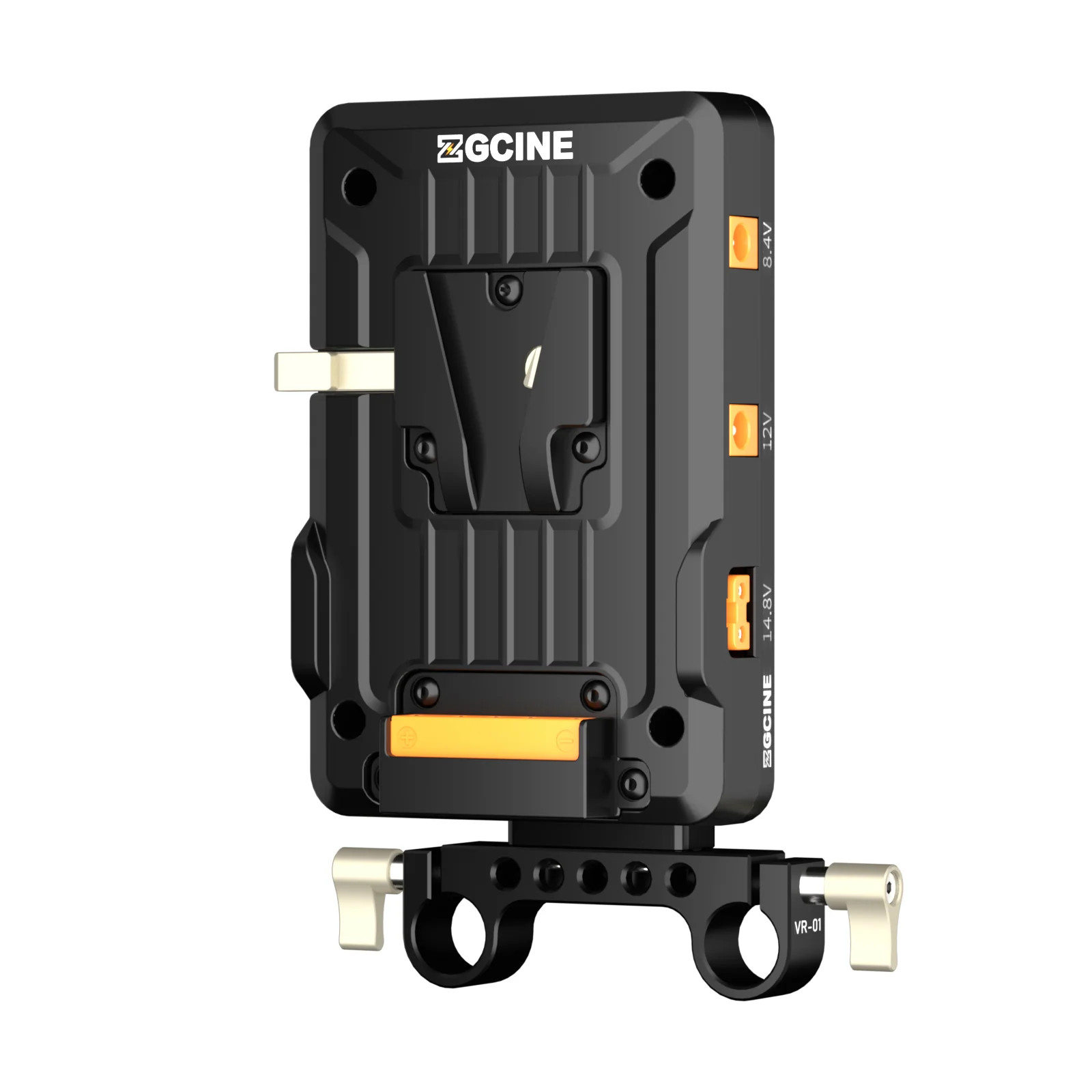 ZGCINE V-Mount Battery Plate with 15mm Rod Clamp and Adjustable Arm (VM-VP1 Kit3) 1 ZGCINE V-Mount Battery Plate with 15mm Rod Clamp and Adjustable Arm (VM-VP1 Kit3)